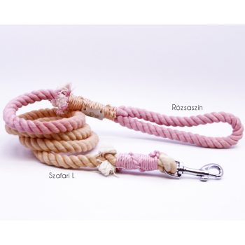 Pamut Fix Kötélpóráz alapszíne Rózsaszín