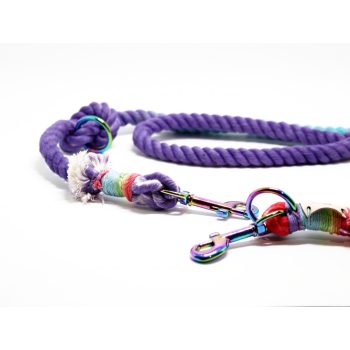 Pamut Kiképző Kötélpóráz alapszíne Orgonalila