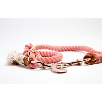 Pamut Kiképző Kötélpóráz alapszíne Barackvirágszín