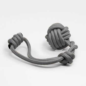 PP Kötéllabda Kicsi Duplaszárú Szürke